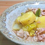 さつま芋と豚肉の生姜煮